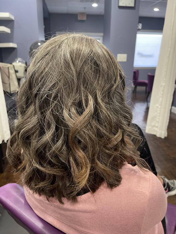 I used this flat iron on 2 different textured clients