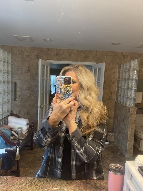 I curl four on both sides and comb with fingers and it last for days.