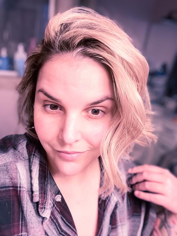 You can use this like a flat iron & a curling iron