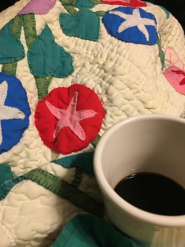 Mardis Gras King Cake Community is a spiritual visit with Grandma in a Cup :)