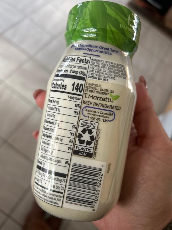 blue cheese dressing nutritional information Blue Cheeze Dressing – Daiya Foods main image 0
