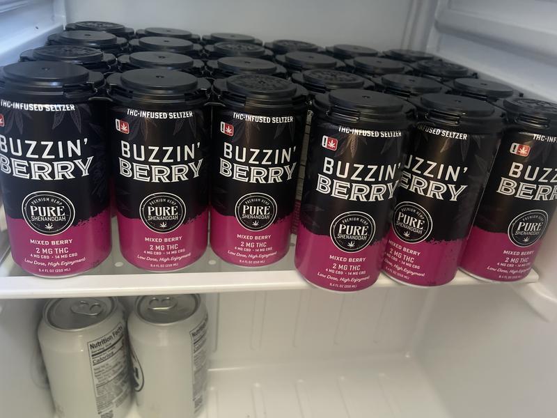 Pure Shenandoah THC 2mg Buzzin' Berry | Total Wine & More