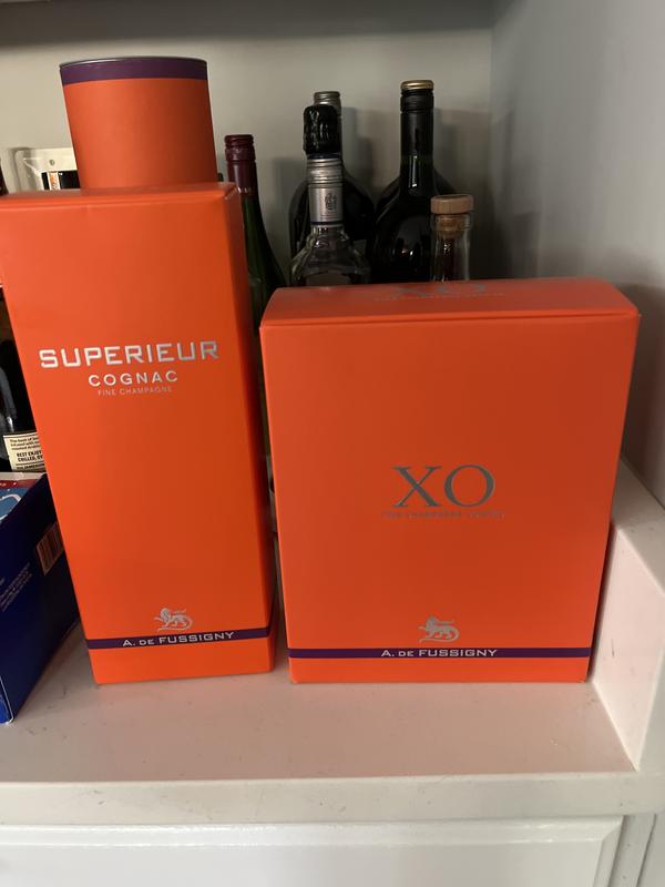 購入可能 XO シャンパン コニャック A de fussigny 750ml 40% - 飲料/酒