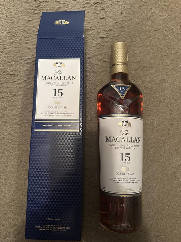 The Macallan Scotch Whisky 15 Year Old Double Cask 750ml – LP