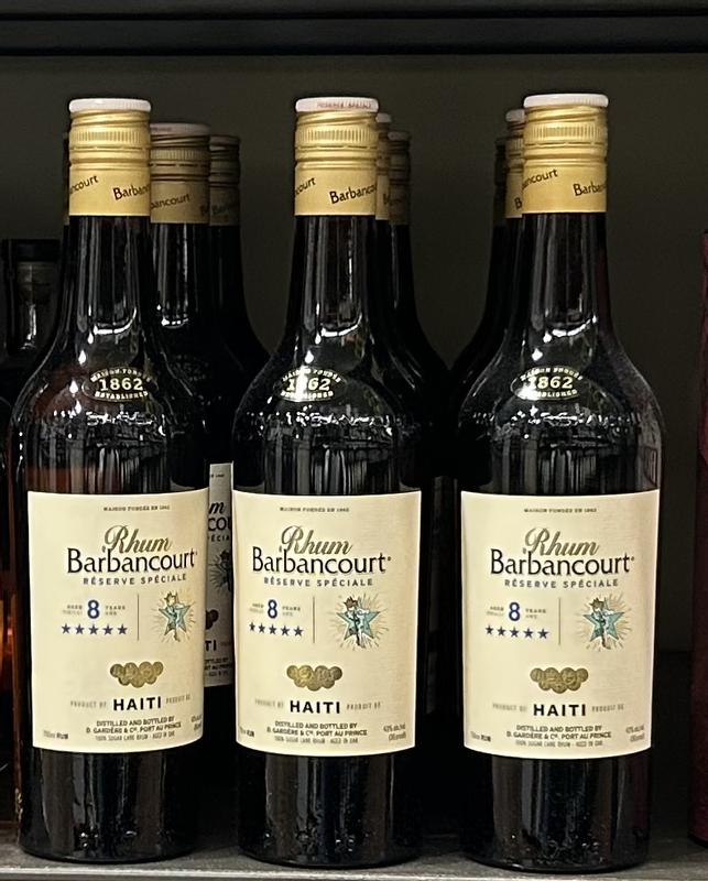 Barbancourt 5 Star 8yr Rum 750ml - Haskells