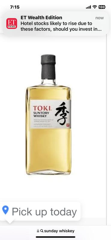 Suntory Whisky Toki | Total Wine & More - 750ml Suntory Whisky Toki | Total Wine & More - 750ml