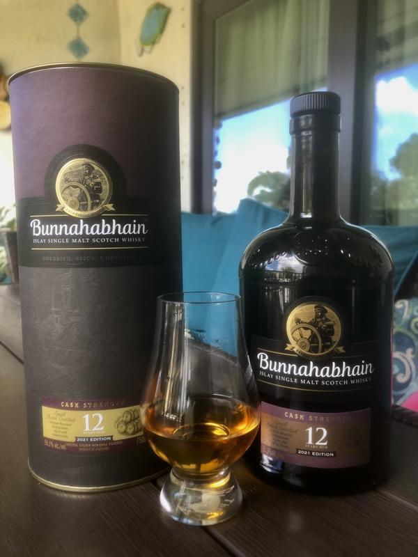 Bunnahabhain 12 Year Cask Strength Single Malt Scotch