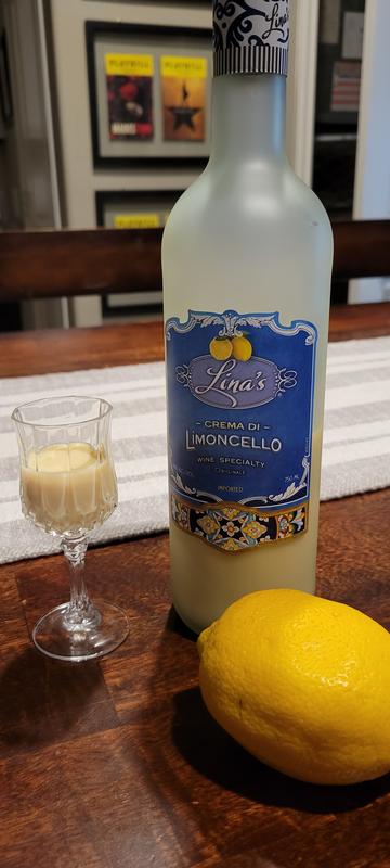 Lina\'s Crema di | More Liqueur Limoncello & Wine Total