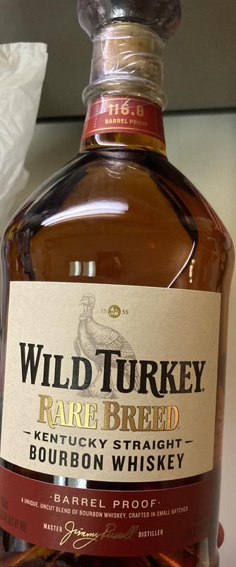 WILD TURKEY RARE BREED BARREL PROOF 54,2% BATCH W-T-01-99