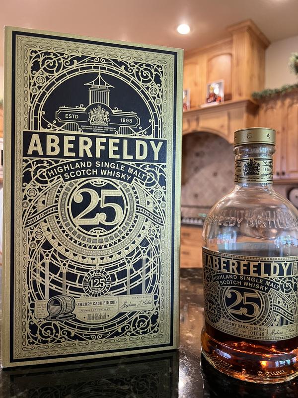 Aberfeldy 25 Year 125th Anniversary Limited Edition Single Malt