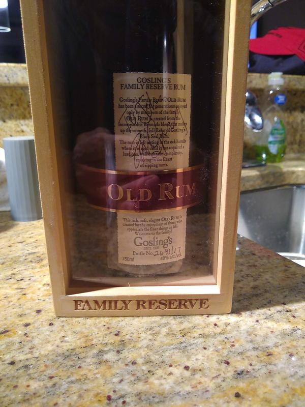 Goslings Family Old Rum バミューダ産ラム酒 Buy Gosling's Family Reserve Old Rum | Quality Liquor Store