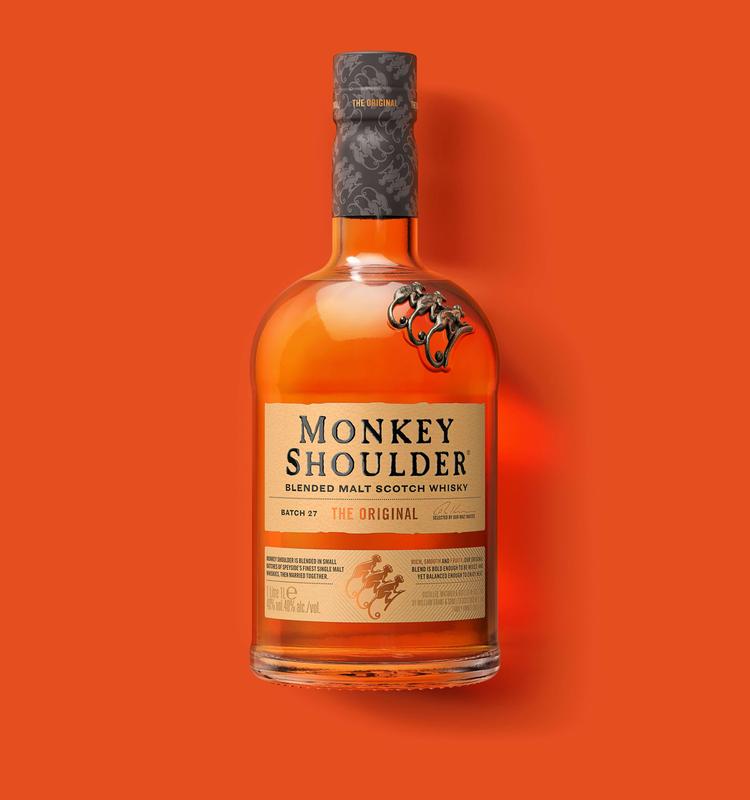 Monkey Shoulder Blended Malt Scotch Whisky | Total Wine & More