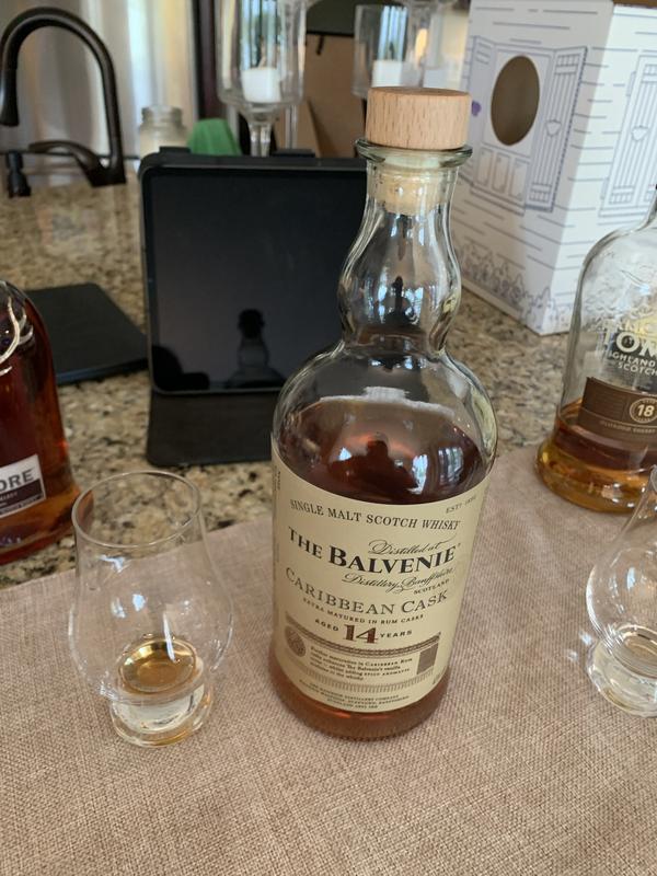 The Balvenie Caribbean Cask 14 Year Old Single Malt Scotch The Balvenie Caribbean Cask 14 Year Old Single Malt Scotch