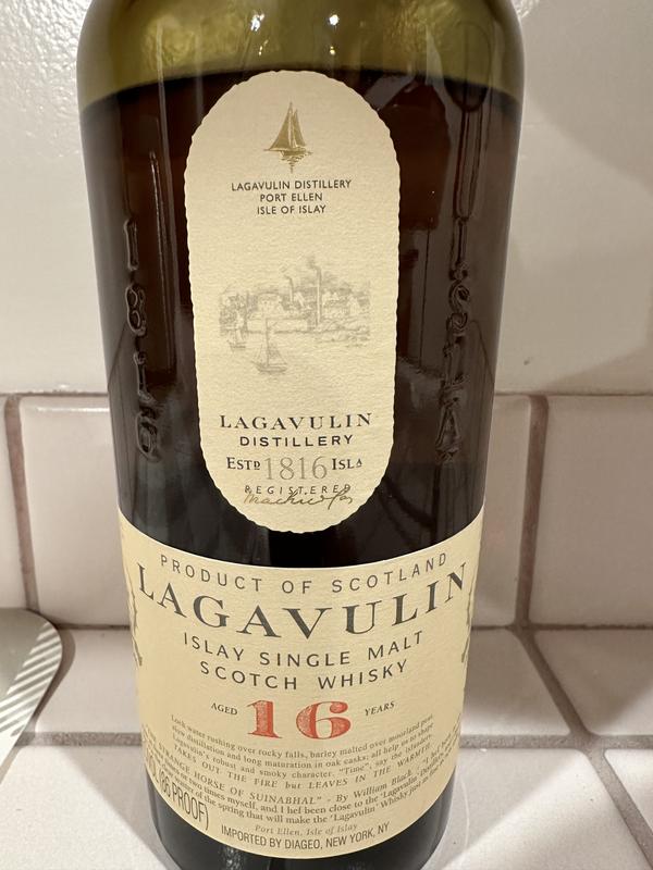 Lagavulin 16 Years Old (Port Ellen - Isle of Islay) 43% 700ml - World Wine  & Whisky
