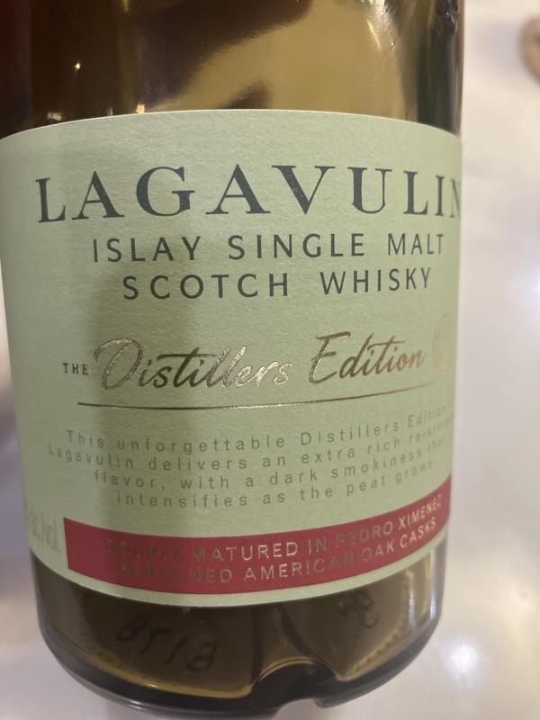 Lagavulin Distillers Edition Single Malt Scotch | Total Wine & More