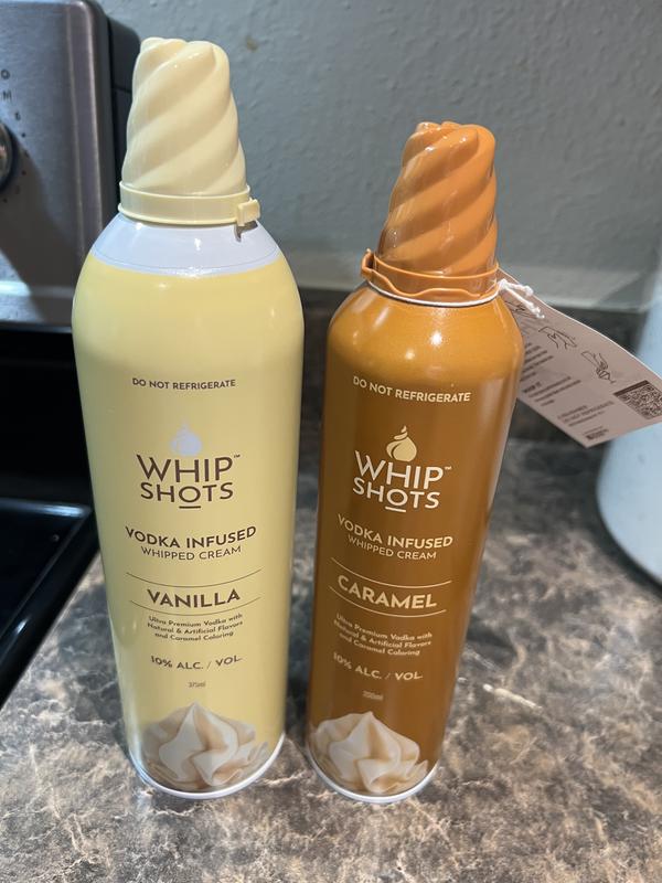 Whip Shots Caramel Vodka Infused Whipped Cream