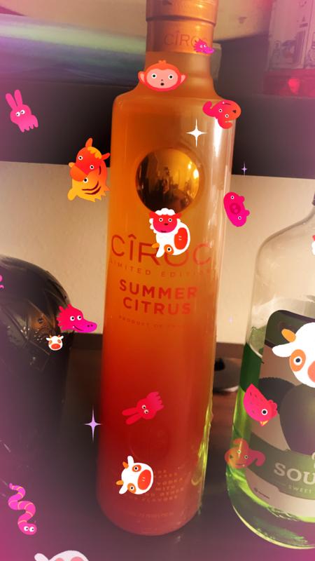 パフ♡Ciroc Summer Citrus & Passion2本セット Ciroc Summer Citrus - NC ABCC