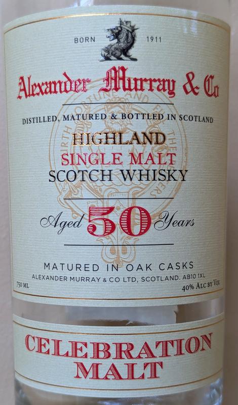 Alexander Murray Highland 50 Year Single Malt Scotch | Total Wine
