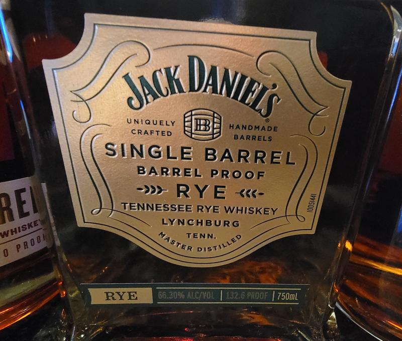 Jack Daniels Single Brl Barrel Proof Rye