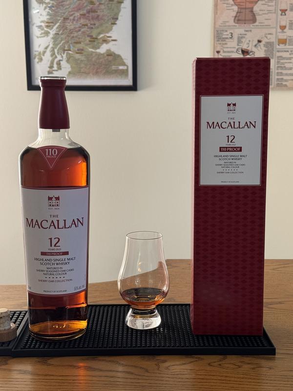 Macallan 12 Year Sherry Oak 110 Proof Single Malt Scotch | Total