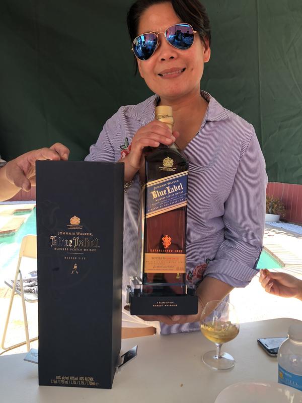 Cacique Añejo 37.5° + Whisky Johnnie Blue Label 40°