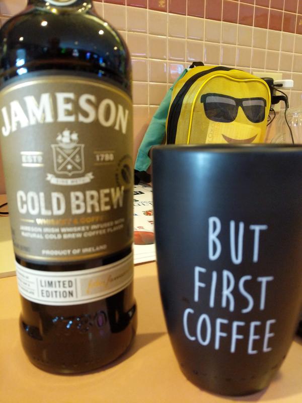 Jameson Cold Brew Insulated Travel Tumbler Mug Cup Irish Whiskey New