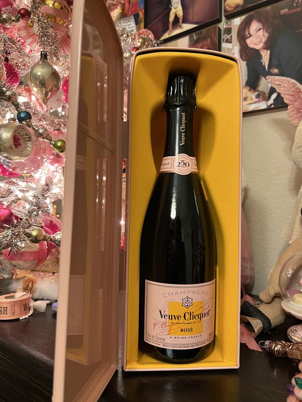 Veuve Clicquot Brut Rose Champagne with the Fridge by SMEG Gift Box