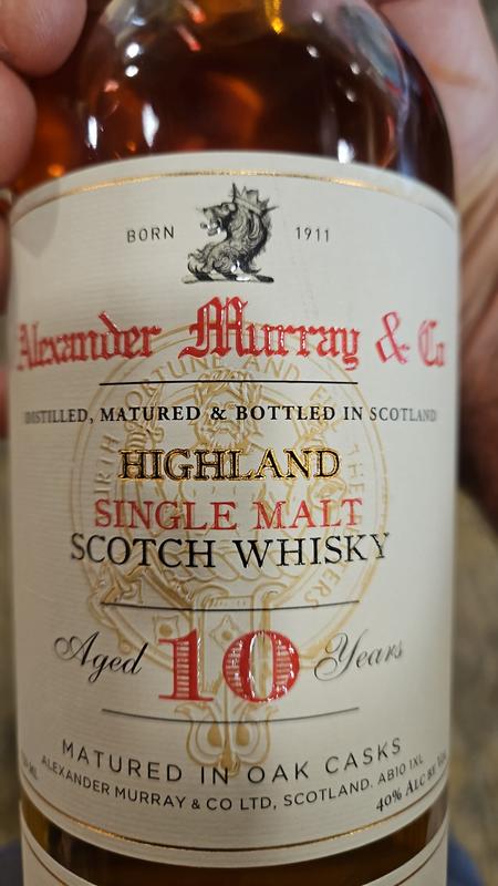 Alexander Murray Highland 10 Yr Scotch Whisky | Total Wine & More