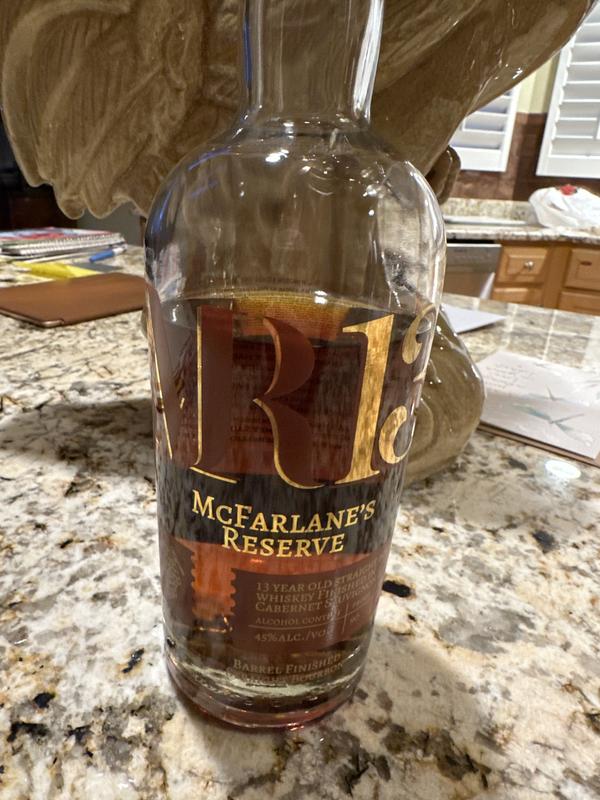 McFarlane s Reserve 13Yr Barrel Finished Bourbon Total Wine More