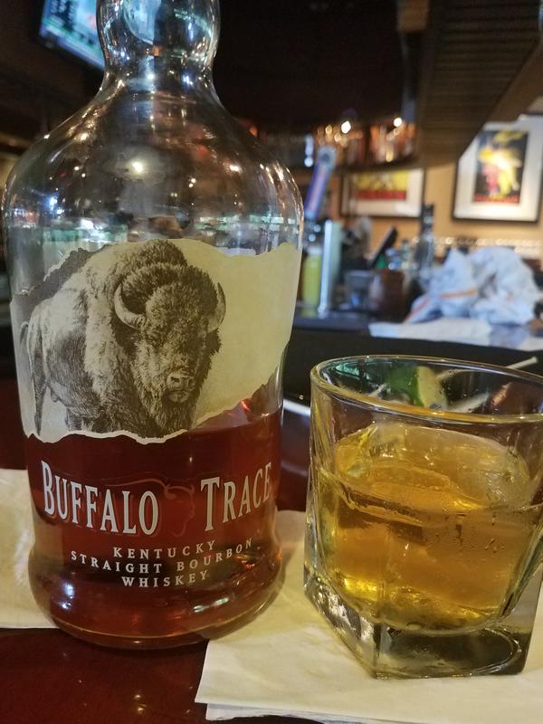 Buffalo Trace Kentucky Straight Bourbon Whiskey, 750 ml Liquor, 45% Alcohol  