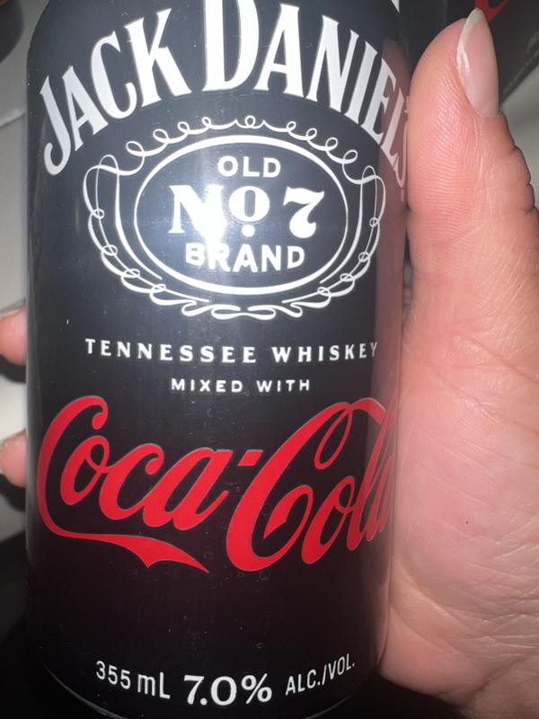 Jack Daniel's Jack & Coke Rtd - 4pk/355ml Cans : Target