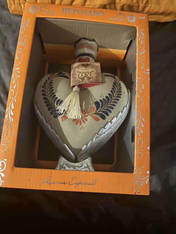 Grand Love Ceramic Heart Reposado Tequila | Total Wine & More