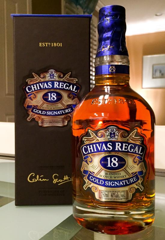 Coffret Chivas Regal 18 ans 70cl + 2 verres