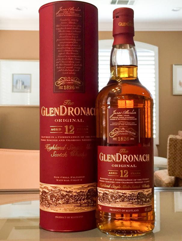 Glendronach 12 Single Year Malt Wine Whisky & Total | More Scotch