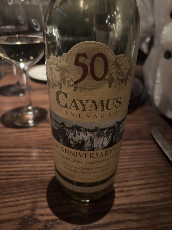 Caymus Cabernet Sauvignon Napa 50th Anniversary | Total Wine Caymus Cabernet Sauvignon Napa 50th Anniversary | Total Wine