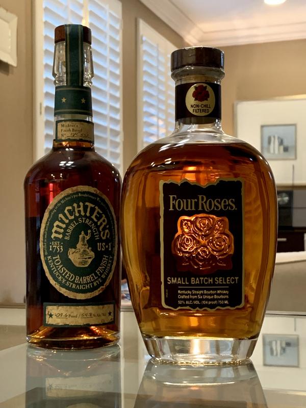 Four Roses Bourbon Whiskey Combo (Bourbon, Small Batch, Small Batch Select,  Single Barrel)