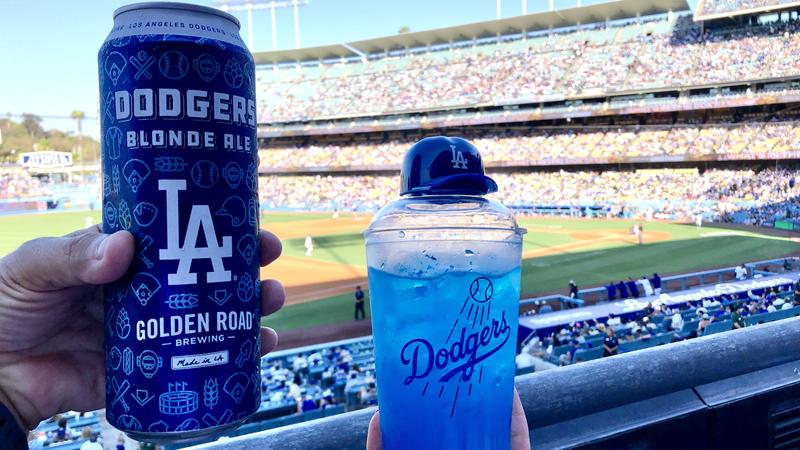 At The Golden Road Brewery rocking her Dodger jersey! 💙⚾️🧢 : r