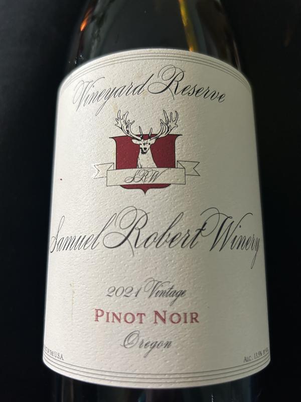 Samuel Robert Winery Pinot Noir 2020 Vintage | informacionpublica.svet ...