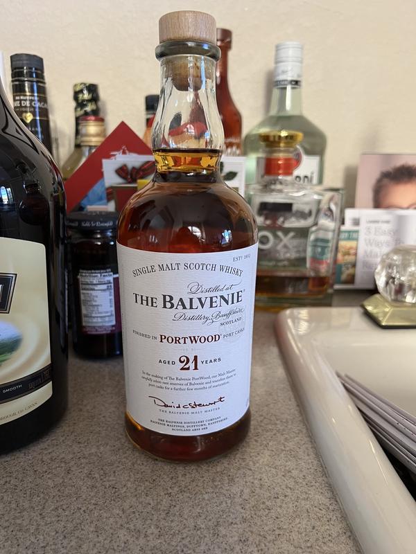 The Balvenie PortWood 21 Year Old Single Malt Scotch Whisky The Balvenie PortWood 21 Year Old Single Malt Scotch Whisky