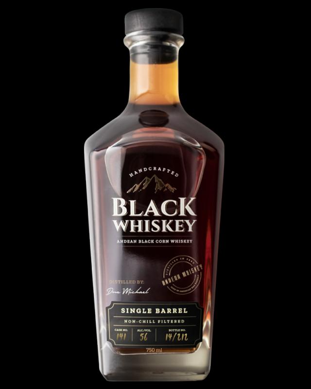 Black Whiskey アンでアンブラックコーンウイスキー 700ml Black Whiskey Andean Black Corn Whiskey | Black Whiskey