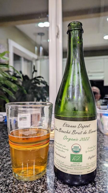 Cidre Triple Domaine Dupont - Bouteille 75cl et taux d'alcool de 8.5%