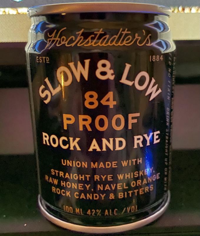 Slow & Low Rock and Rye 100ml