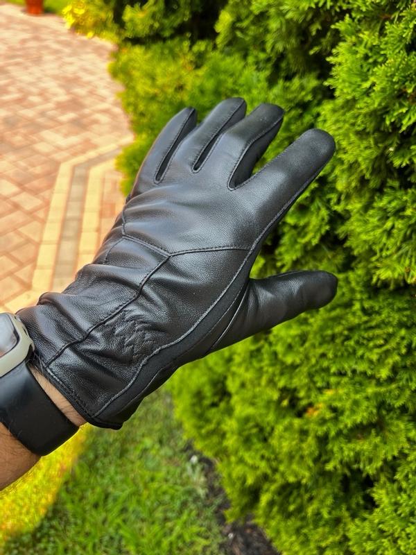 Isotoner men's leather gloves online