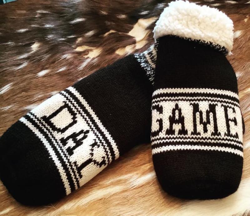 Omg!! In love with my New Game Day mittens by Isotoner. The are trendy, warm, durable and comfortable!! The lining far exceeds any mitten I have previously owned! Locks in the heat and fits perfect! Best part..... the water just rolls off.