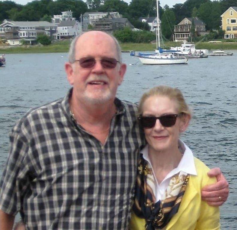 Ed and Suzanne @ Newburyport Harbor