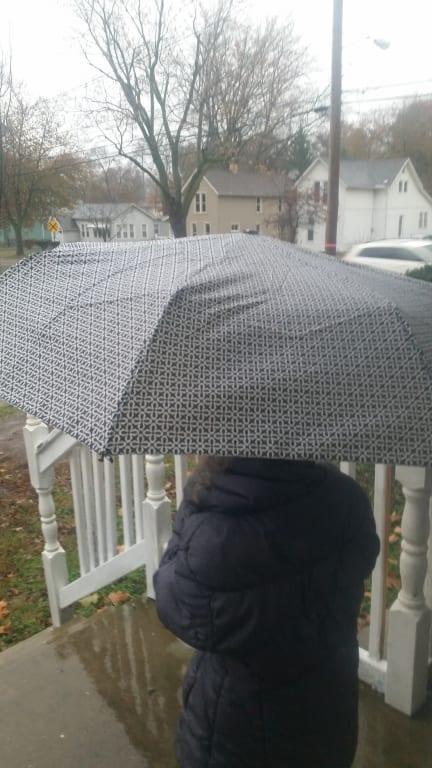 Ready to brave the rain