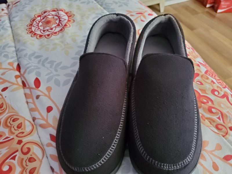 Men's Recycled Fleece Roman Moccasin Slippers –  USA