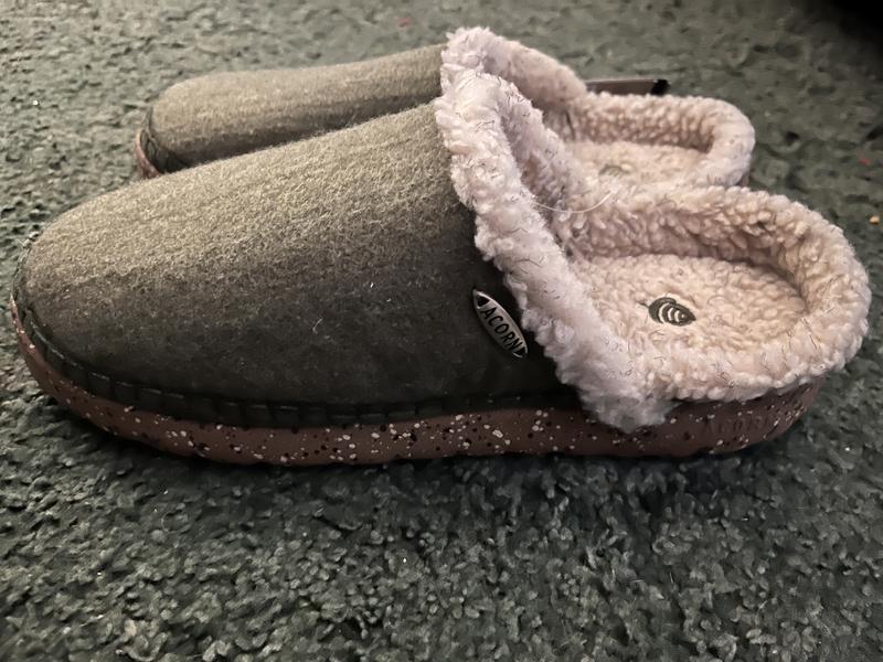 Women s Recycled Rockland Clog Slipper with Everywear and BLOOM Alga Acorn USA