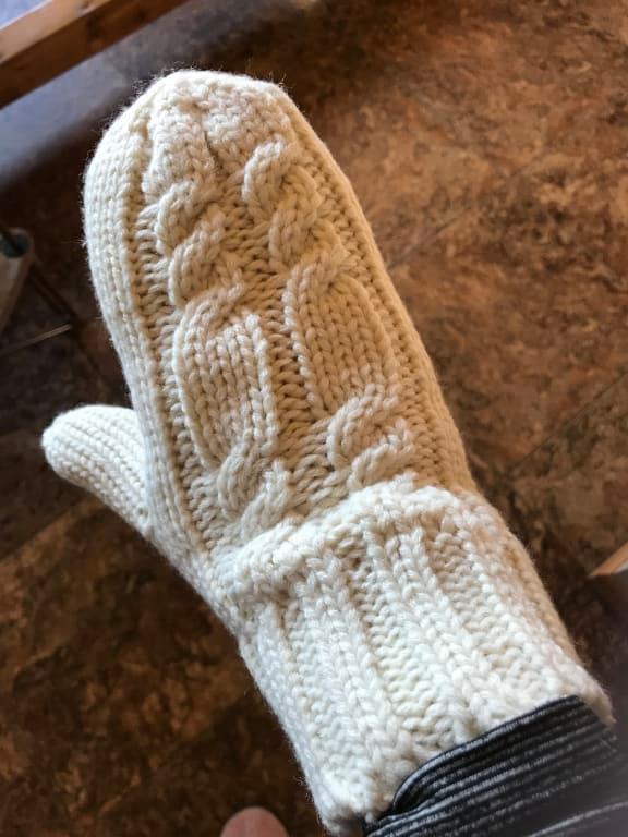 Cute cable knit design!