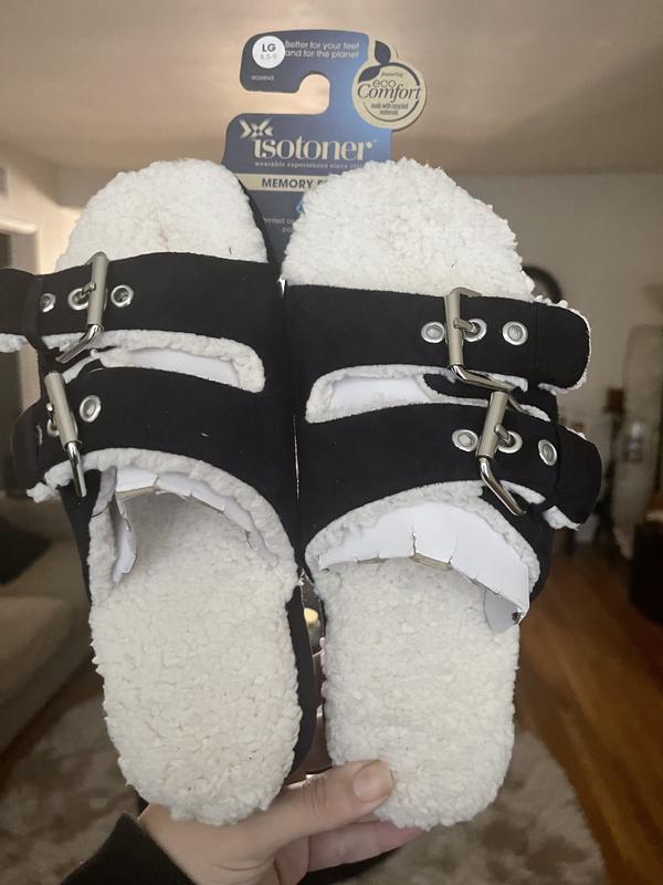 Girls isotoner slippers deals